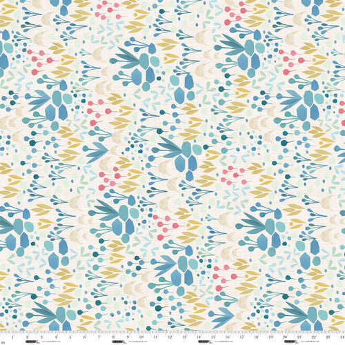 Color Me Abstract Cotton Fabric 44"/45" Per Yard