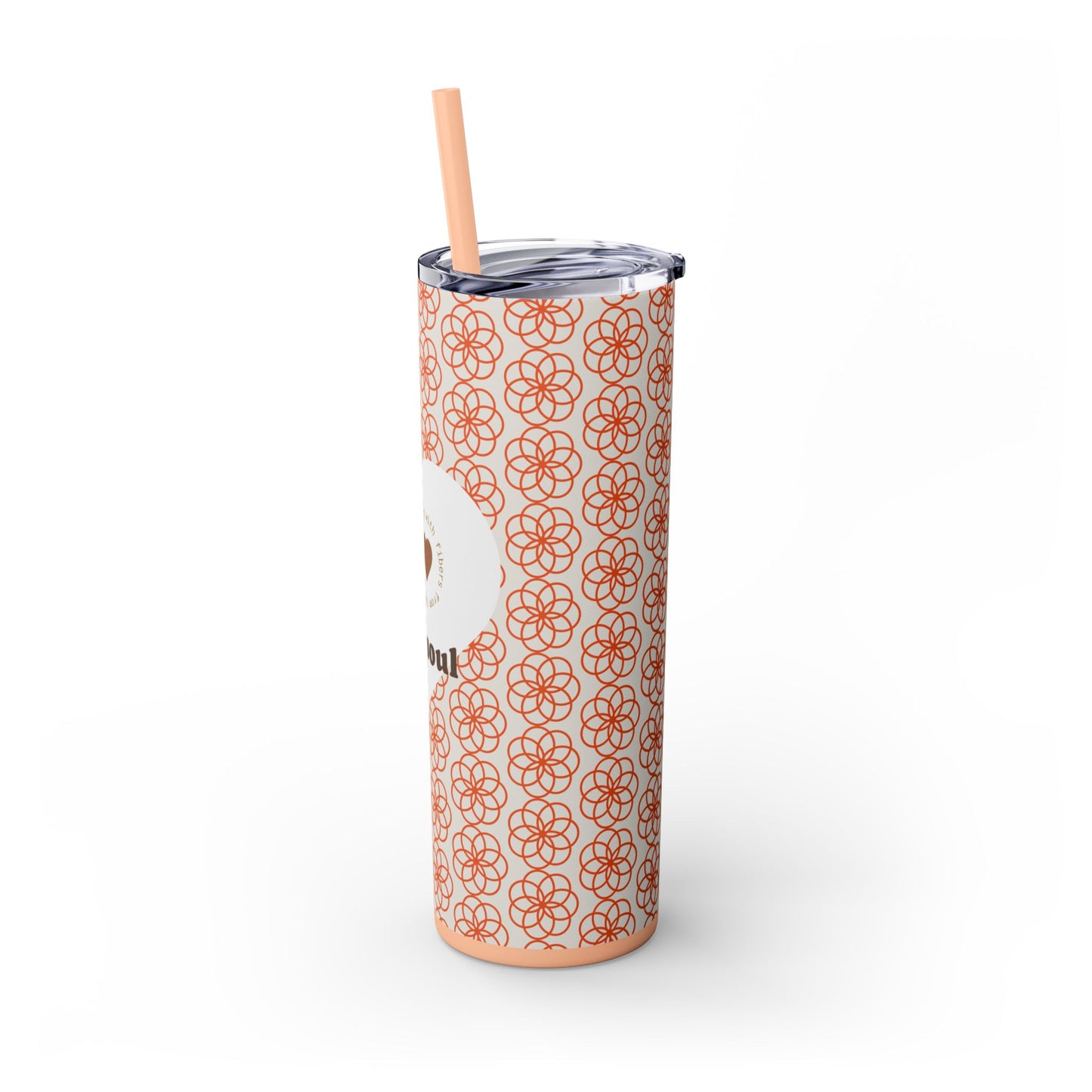Skinny Tumbler — Yarn Lover Creative Soul 20oz Straw Cup