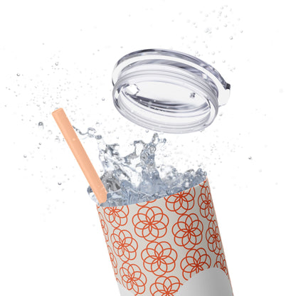 Skinny Tumbler — Yarn Lover Creative Soul 20oz Straw Cup