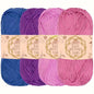 Acrylic Yarn 4-pack, 50G Each Skein