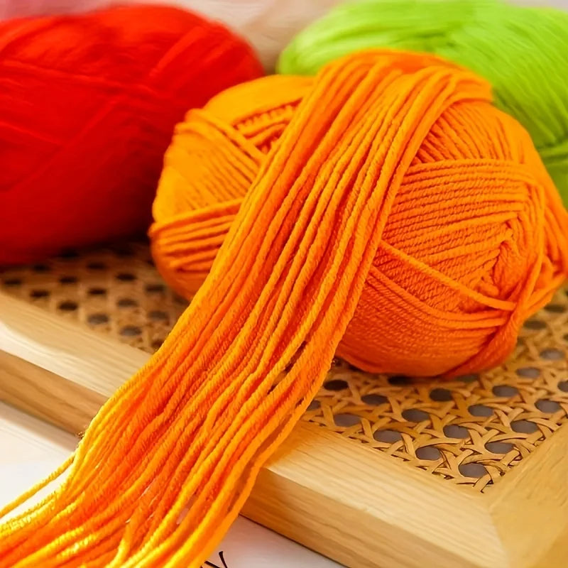 Acrylic Yarn 4-pack, 50G Each Skein