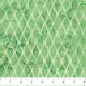 Veranda Lattice Green Cotton Fabric 44"/45" Per Yard
