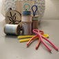 Bobbin Organizer Clips | Sewing Thread Keeper Set of 10 | Feathered Ene